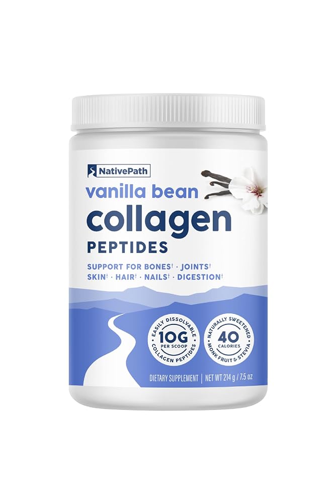 NativePath Collagen Peptides Hydrolyzed Type 1 & 3 Powder - 7.5 oz