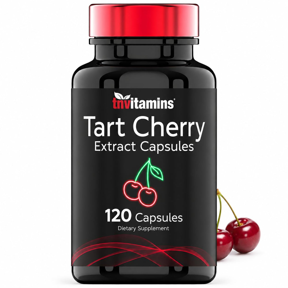 TNVitamins Tart Cherry Extract Capsules 240 mg - 120 Capsules