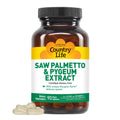 Country Life Saw Palmetto & Pygeum Extract - 90 Vegan Capsules