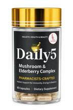 L & L Supplement Daily 5 Multivitamin Mushroom Complex - 60 Capsules