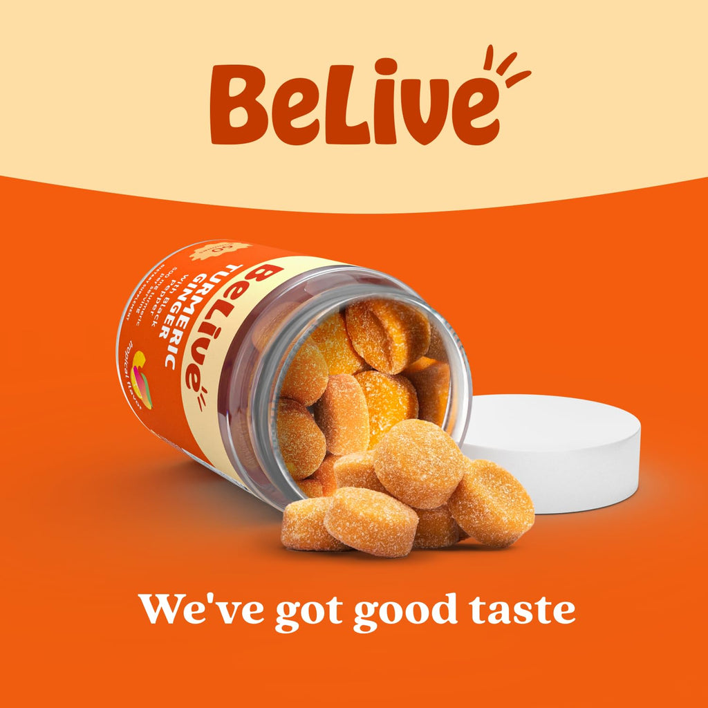 BeLive Turmeric and Ginger Gummies Joint Support - 60 Count - image 6