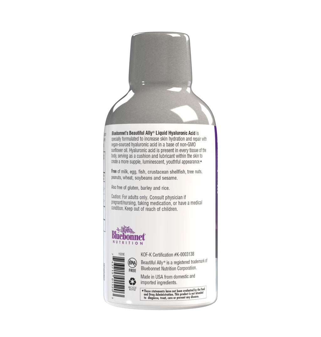 BlueBonnet Beautiful Ally Liquid Hyaluronic Acid - 16 fl oz - image 3