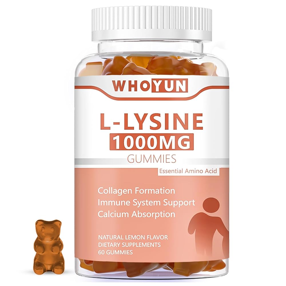 Whoyun L-Lysine 1000mg Gummies