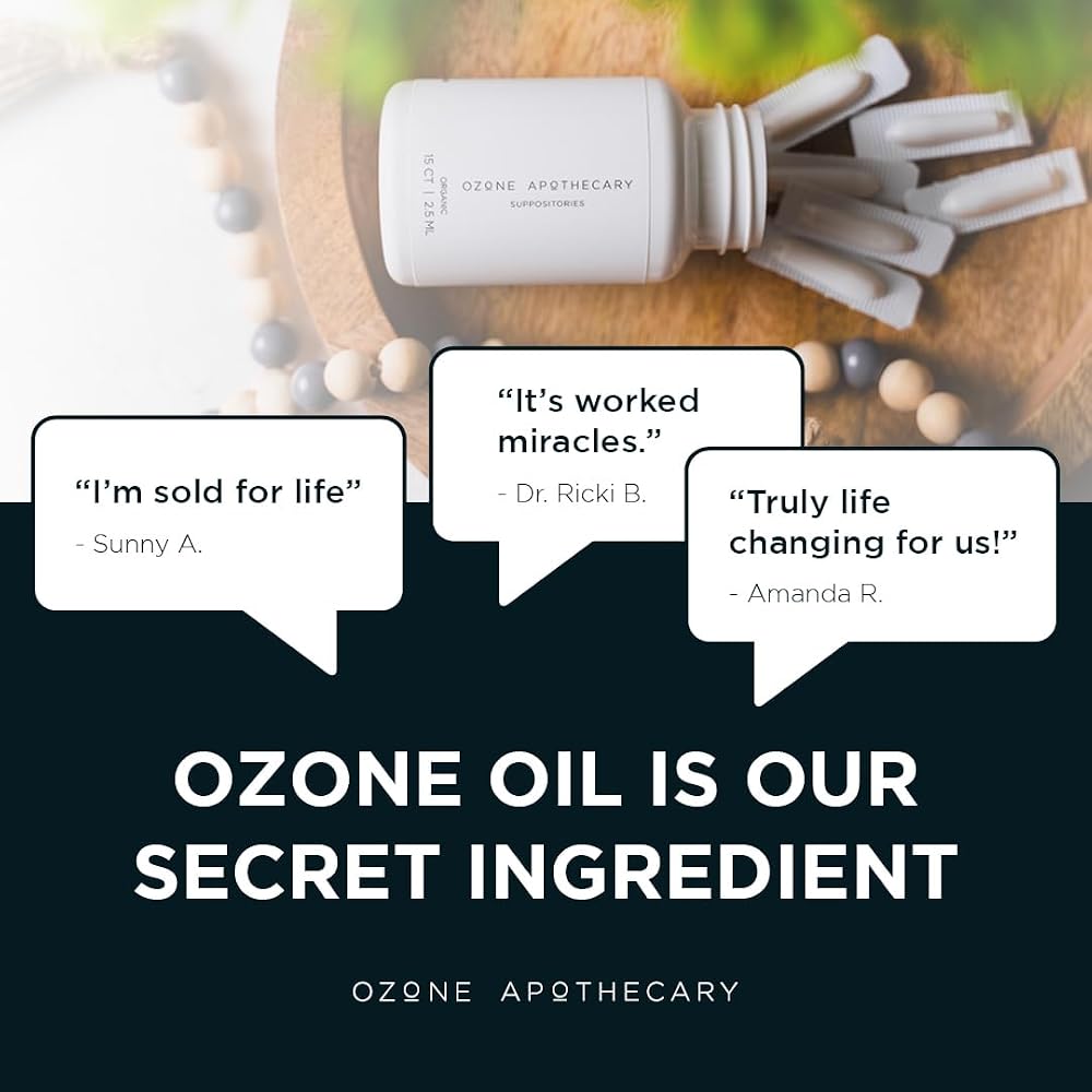 Ozone Apothecary Ozone Suppositories - 15 Count - image 3