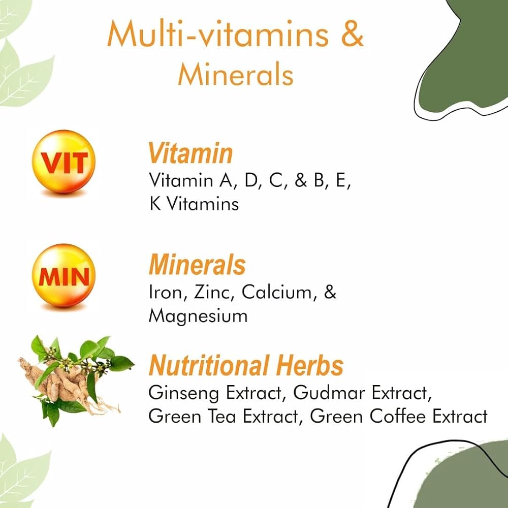 Generic Multivitamin with Biotin, Vitamin C & 21 Nutrients - 60 Tablets - image 3