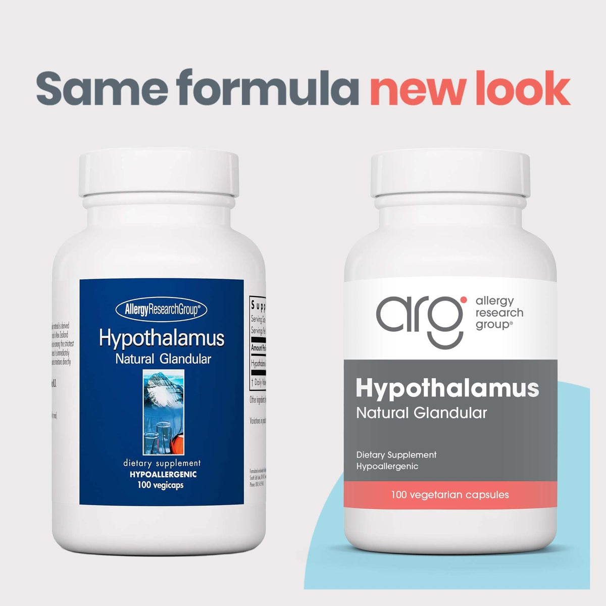 Allergy Research Group Hypothalamus Bovine Glandular 500 mg - image 3