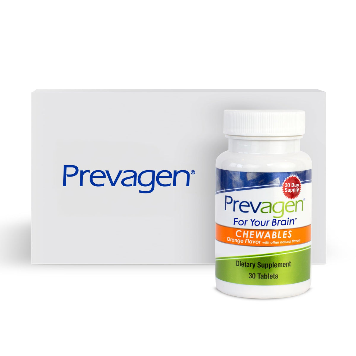 Prevagen Regular Strength Orange Chewables - 30 Count