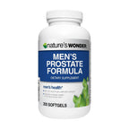 Nature's Wonder Men's Prostate Formula with Saw Palmetto - 200 Softgels