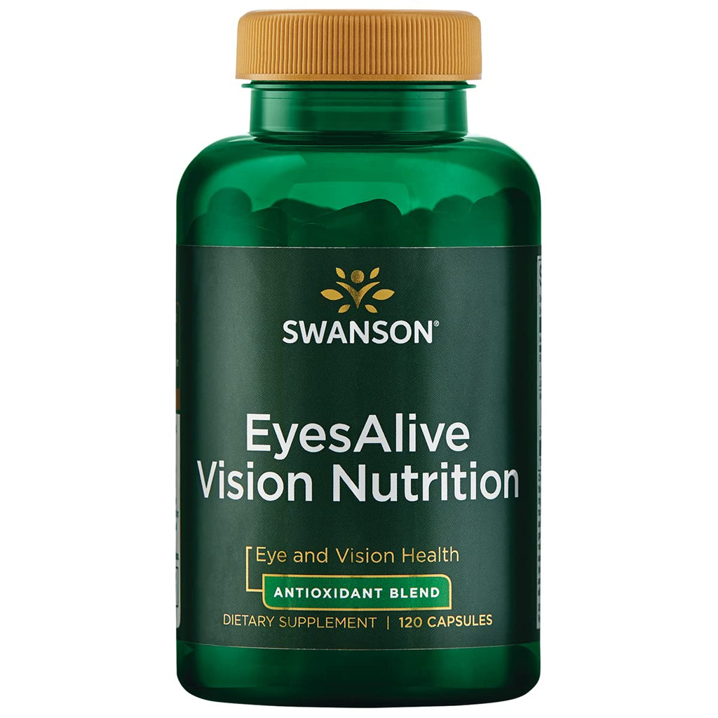 Swanson Eyesalive Vision Nutrition with Bilberry & Lutein - 120 Capsules