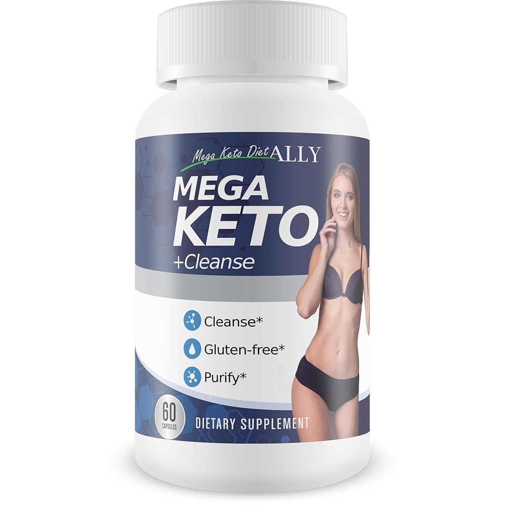 Mega Keto Diet + Cleanse Digestive Support - 1 Count