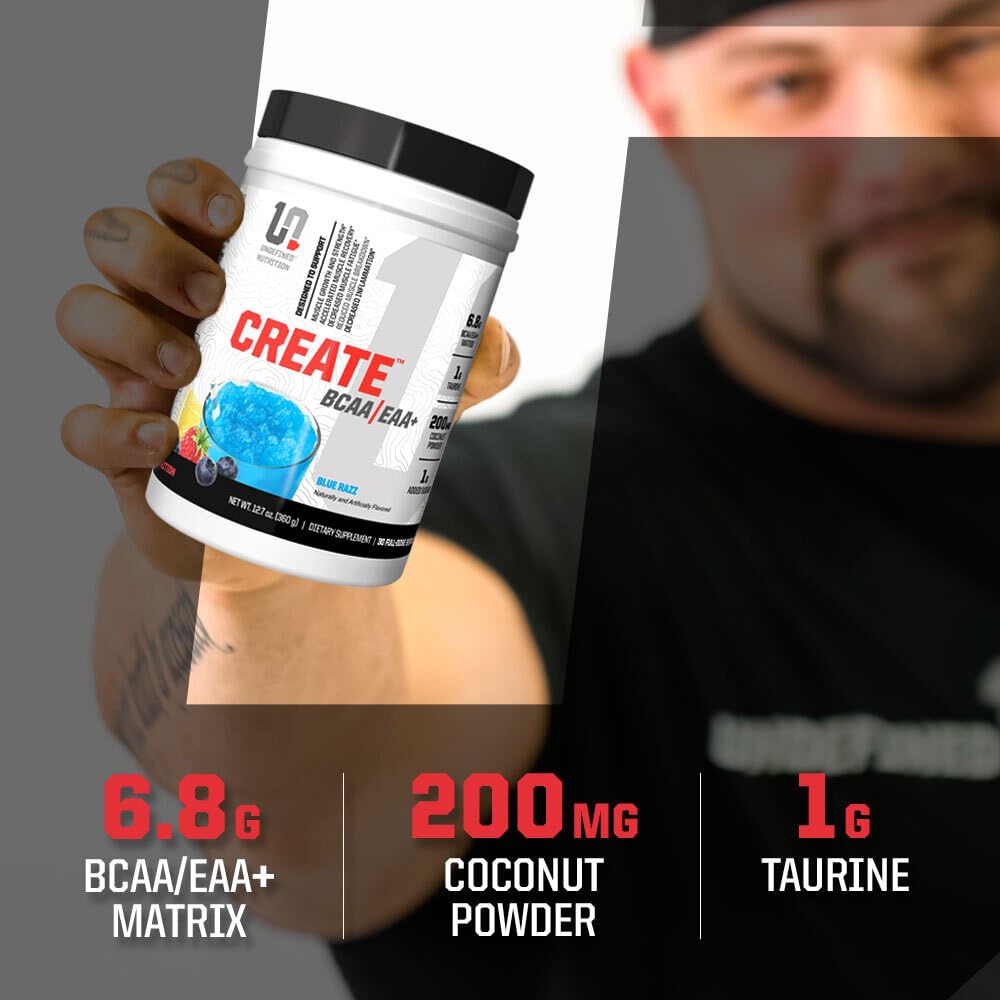 Undefined Nutrition Create BCAA/EAA+ by Brian Shaw -Muscle Recovery