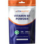 Vitamatic Vitamin B1 Pure Powder - 100 Grams