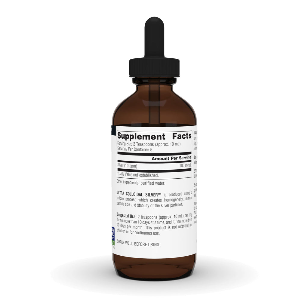 Source Naturals Ultra Colloidal Silver 10 ppm - 2 fl oz - image 3