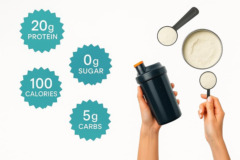 TOZZY Organic Vegan Pea Protein Powder