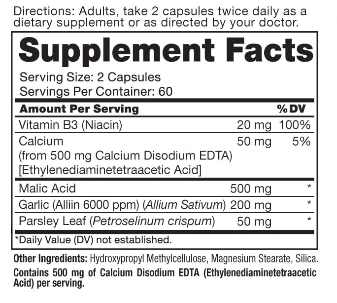 Roex Cardio Flow with EDTA Capsules - 120 Count - image 3