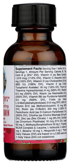 MARYRUTH'S Multivitamin Morning Liquid Raspberry - 1 Fl Oz - image 3