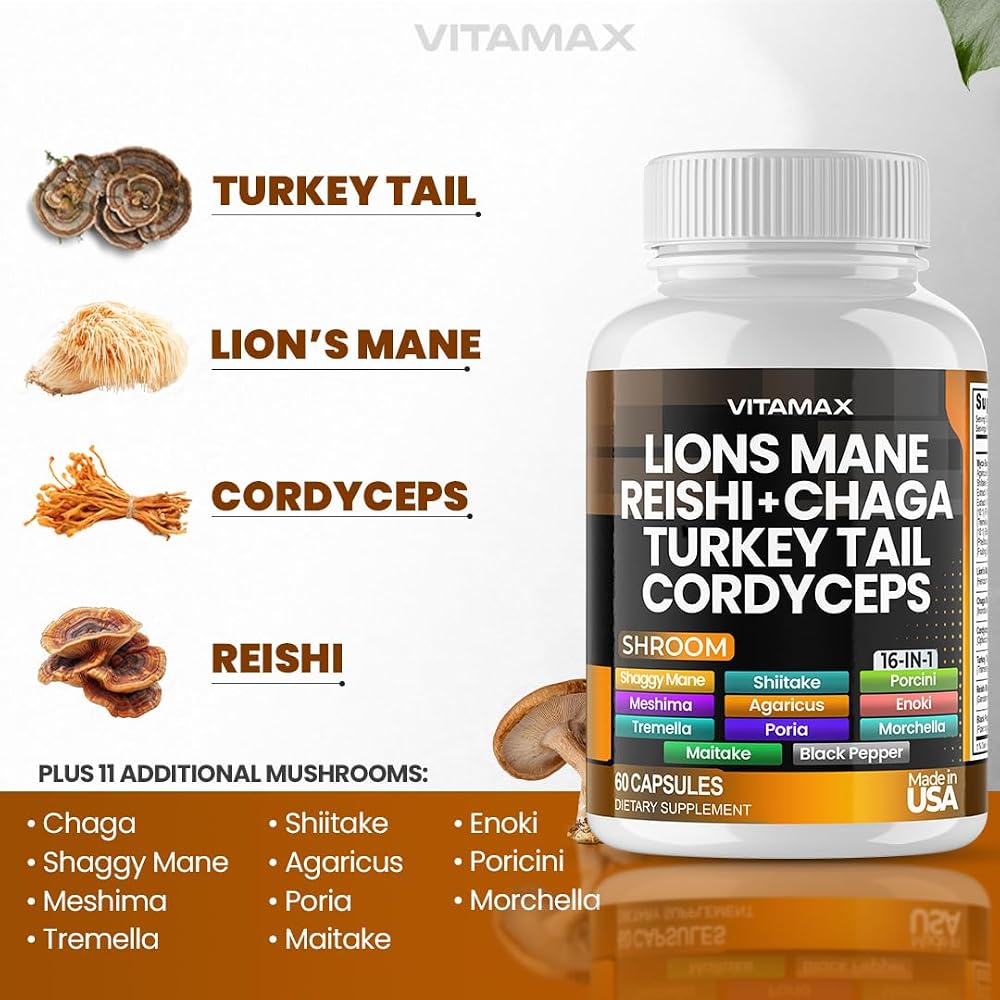Vitamax Lions Mane Mushroom