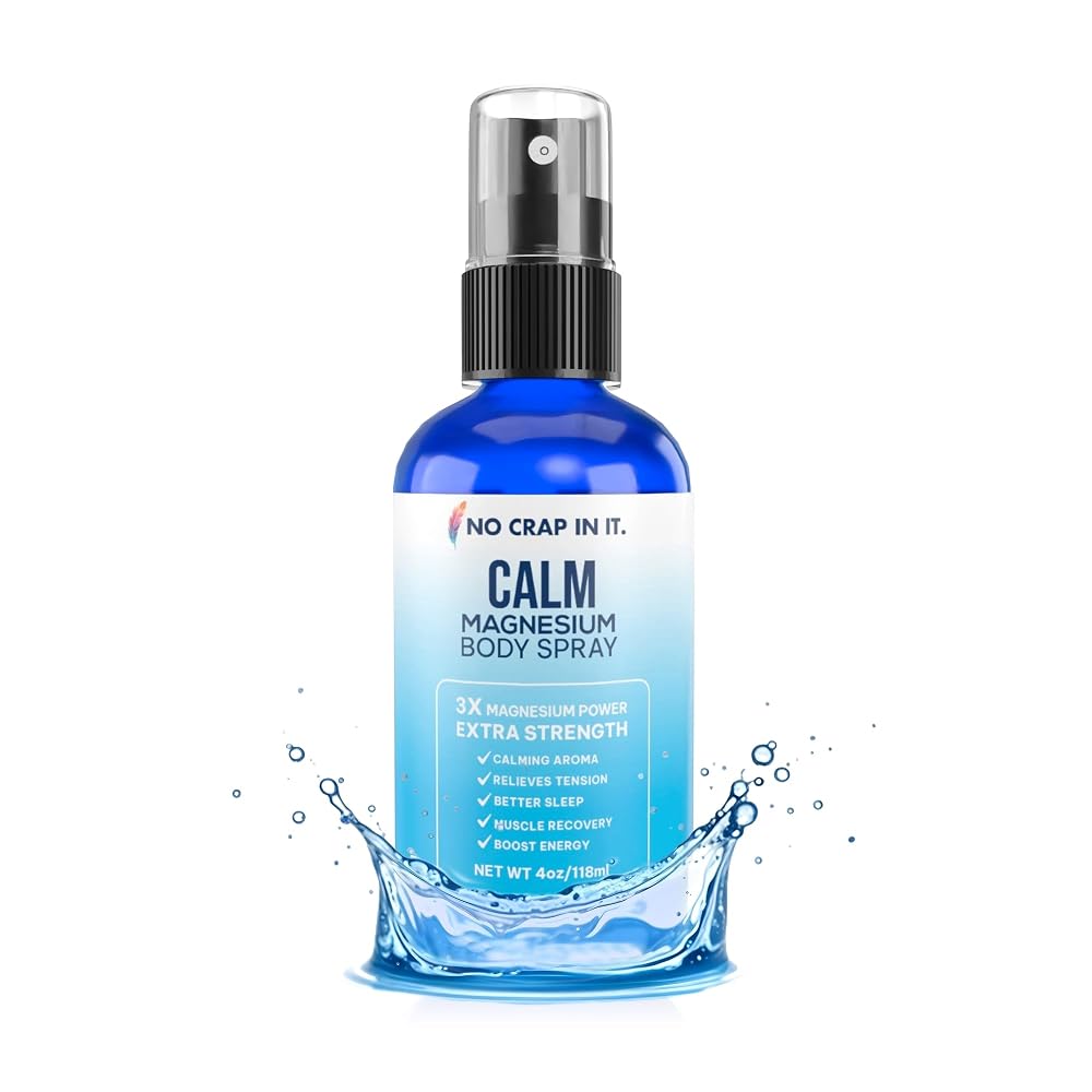 No Crap In It Magnesium Spray, Triple Action!- Your Way to Wellness