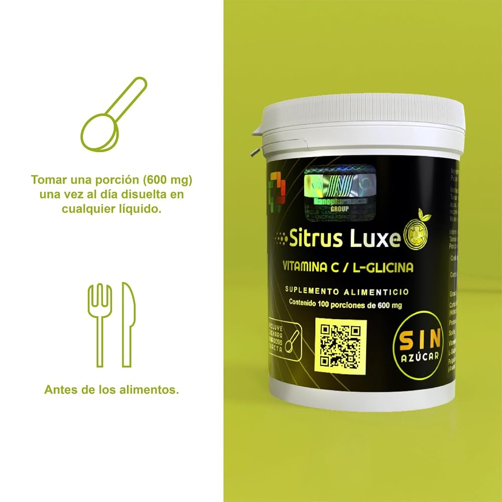ENIKIA Vitamin C L-Glycine Powder Sugar Free - Antioxidant Formula - image 3