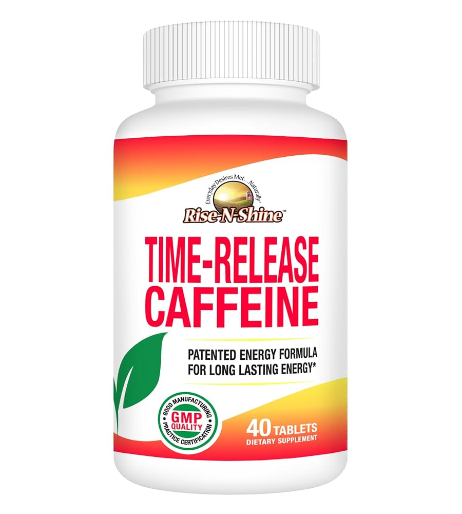 Rise-N-Shine Time Release Energy Support - 40 Tablets