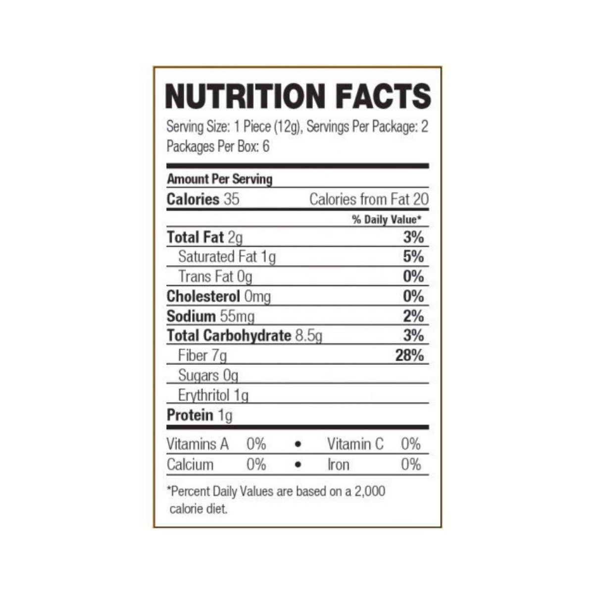 ChocoRite Diet Bar Peanut Butter Cup Patties - 6 Pack - image 2