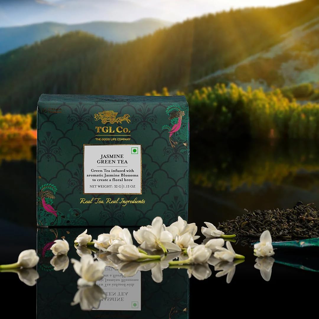 TGL Co. Jasmine Green Tea - 16 Tea Bags - image 3