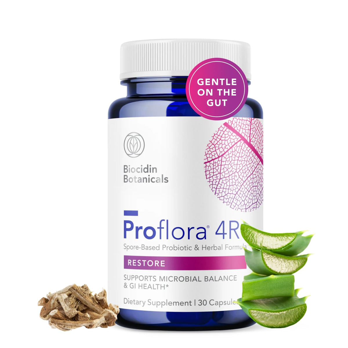 Bio-Botanical Research Biocidin Proflora 4R Spore Probiotic - 30 Capsules