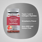 Piping Rock Collagen Gummies Type 1 and 3 - 60 Count - image 4