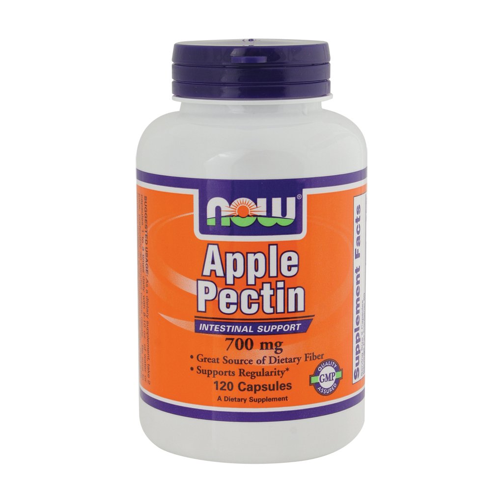 NOW Foods Apple Pectin 700 mg - 120 Capsules
