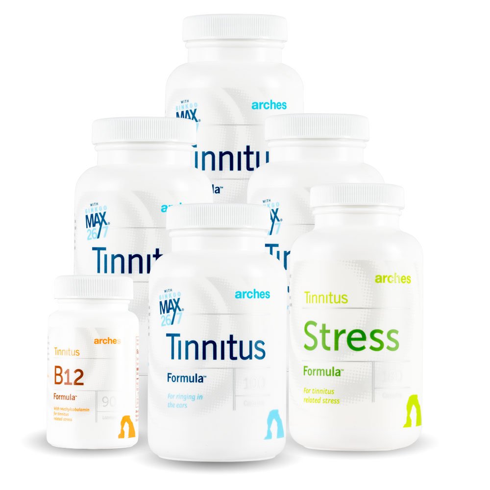 Arches Tinnitus Combo Pack - 6 Bottles