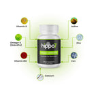 Hippo7 Vegan Complete Multivitamin with B12, D, Omega-3 - 60 Softgels - image 4