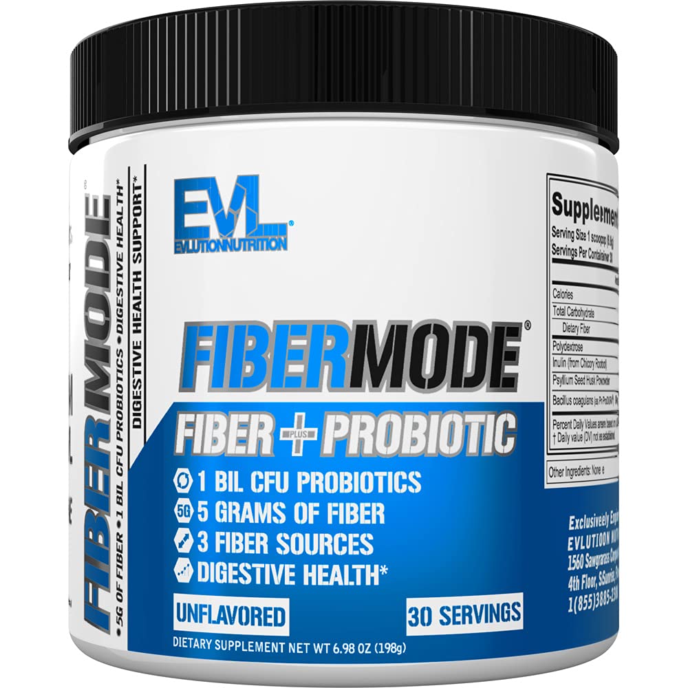 Evlution FiberMode Fiber + Probiotic Powder - 30 Servings