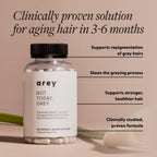 Arey Not Today Grey Hair Supplement for Color & Strength - 180 Capsules - image 3