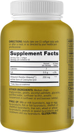 Qunol Ubiquinol Extra Strength, 200 mg