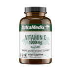 NutraMedix Vitamin C 1000mg Immune Support - 120 Vegetarian Capsules