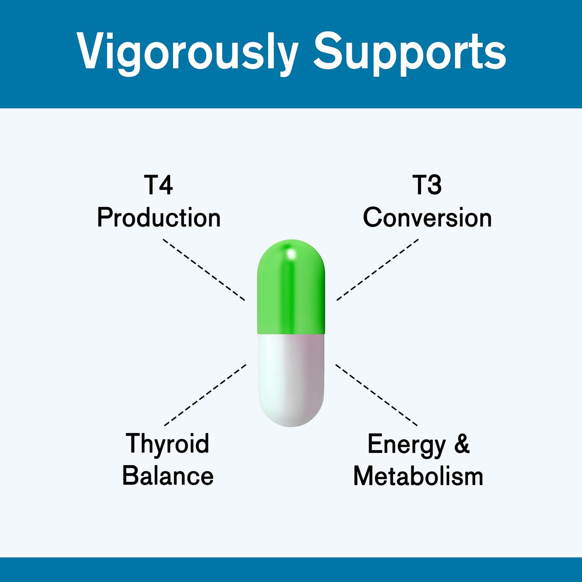 Holistic Planet Thyroid Support - 60 Capsules - image 4