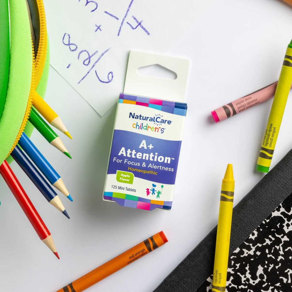 NaturalCare Children's A+ Attention Tablets for Focus & Alertness - 125ct - image 6