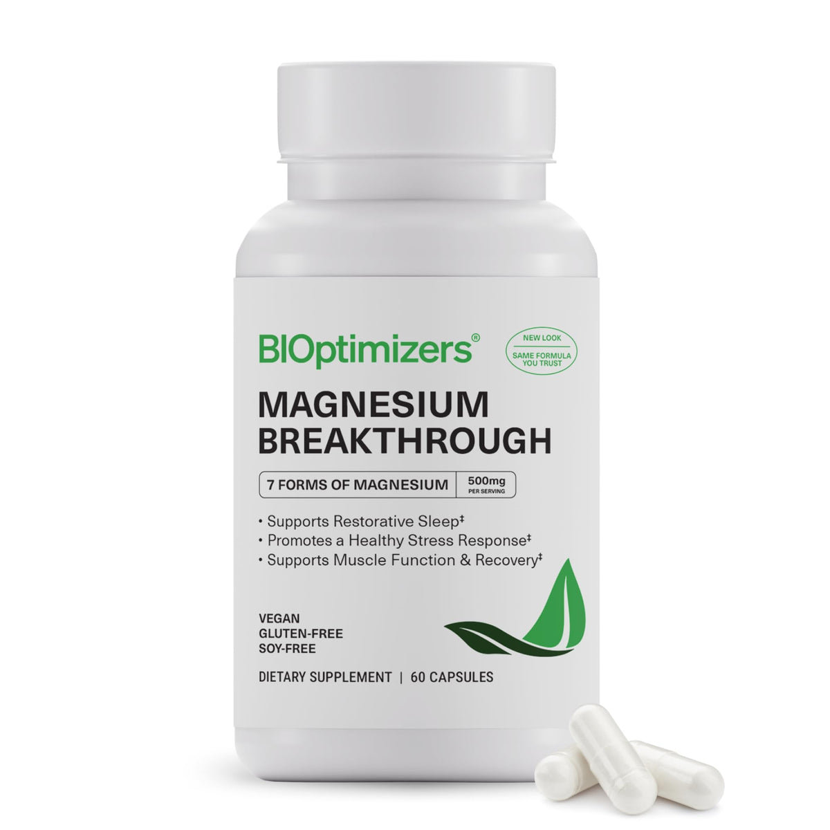 BiOptimizers Magnesium Breakthrough Supplement 4.2 - Has 7 Forms