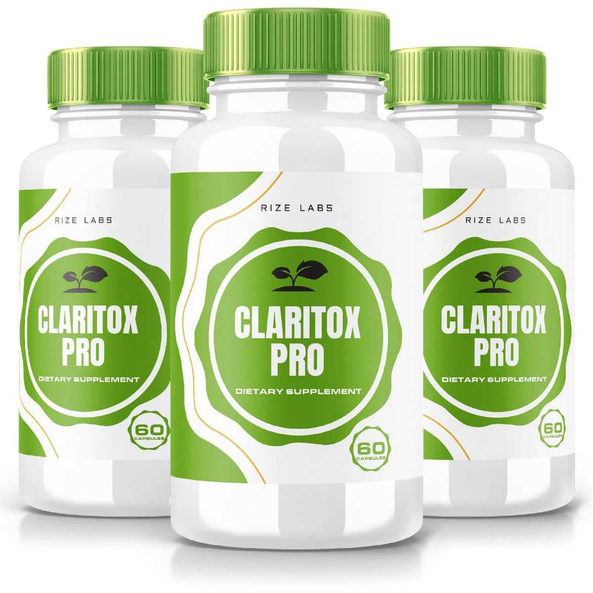Rize Labs Claritox Pro Advanced Pill Formula - 180 Capsules