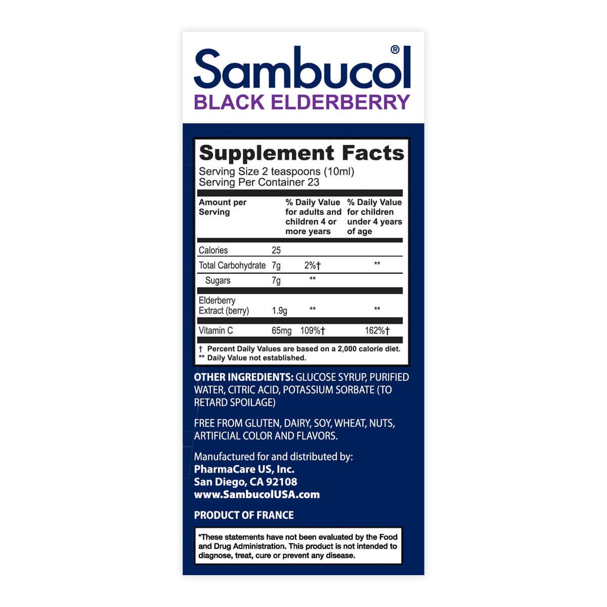 Sambucol Black Elderberry Syrup for Kids - 7.8 fl oz - image 2