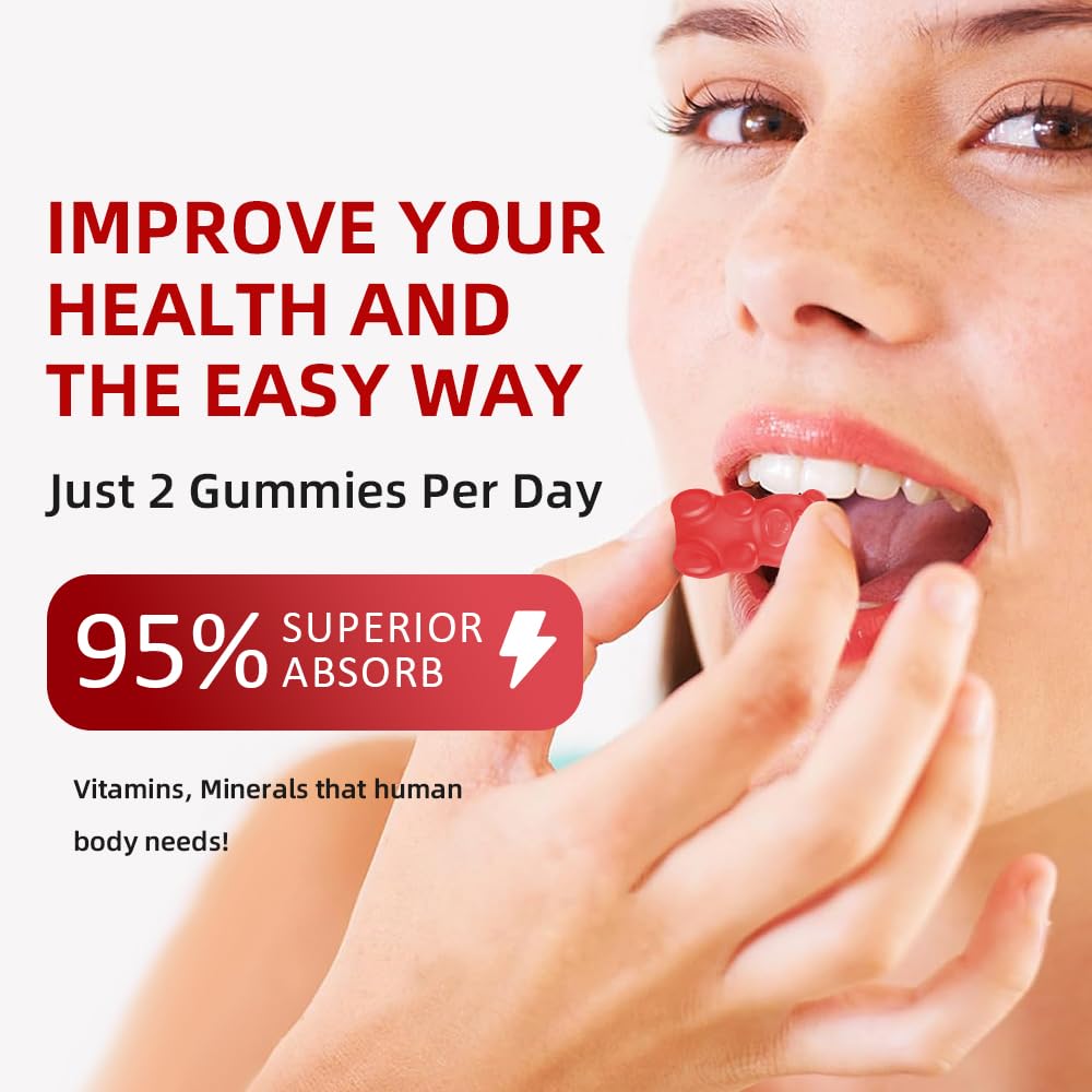 softbear Sugar Free Calcium Magnesium Zinc Gummies for Womem Men