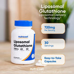Nutricost Liposomal Glutathione Supplement - 60 Capsules - image 6