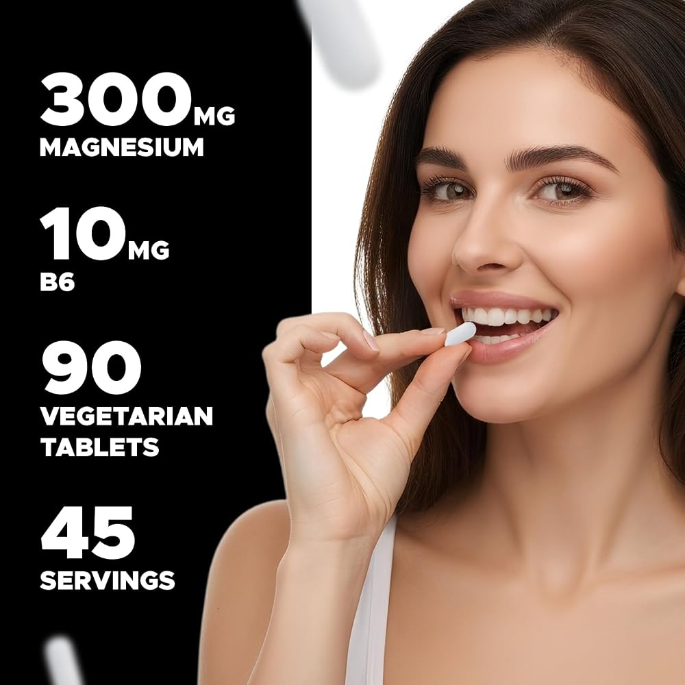 Vitabod Magnesium Glycinate 1000 mg - 90 Vegetarian Tablets - image 5