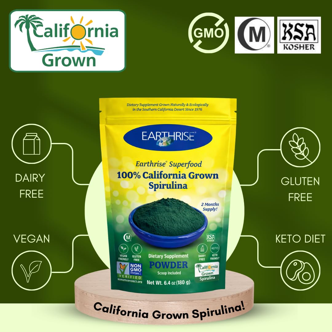 Earthrise Spirulina Natural Powder - 32 oz - image 7