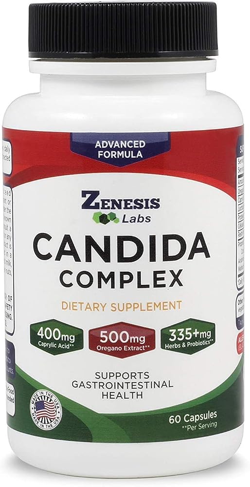 Zenesis Labs Candida Complex Cleanse Detox Caprylic Acid Supplement - image 5