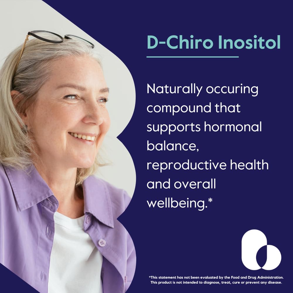 BESTVITE D-Chiro Inositol (120 Veg Caps) - No Stearates - Vegan - Non - image 4