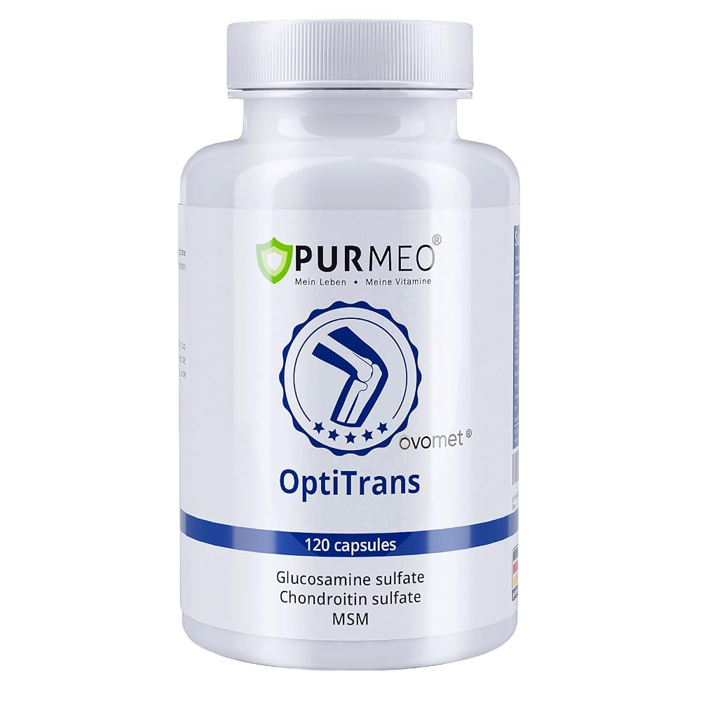 Purmeo Glucosamine Chondroitin MSM Joint Support - 120 Capsules