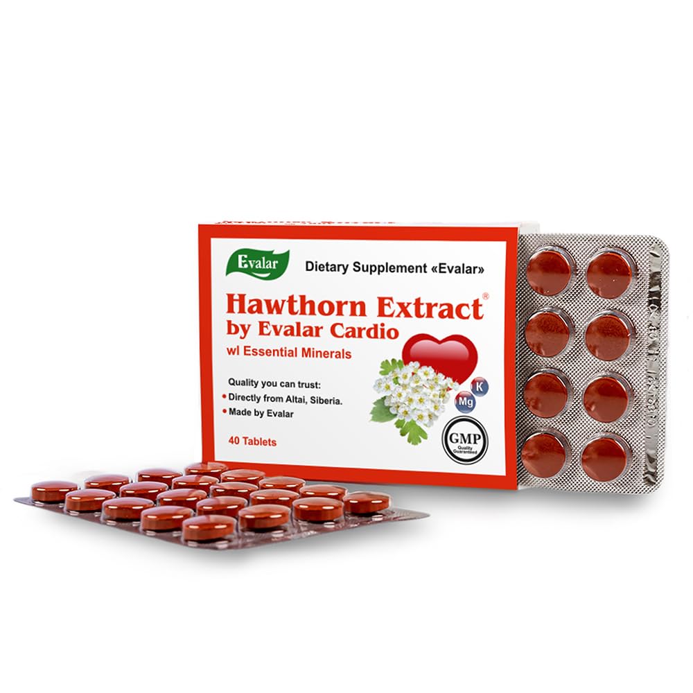 Evalar Hawthorn Cardio Supplement - 40 Tablets - image 3