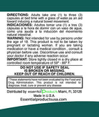 ELP Essential Colon Cleanser Detox Formula - 100 Capsules - image 3