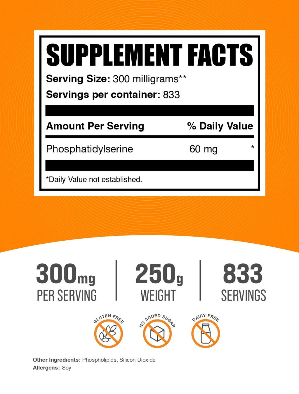 BulKSupplements.com Phosphatidylserine Powder